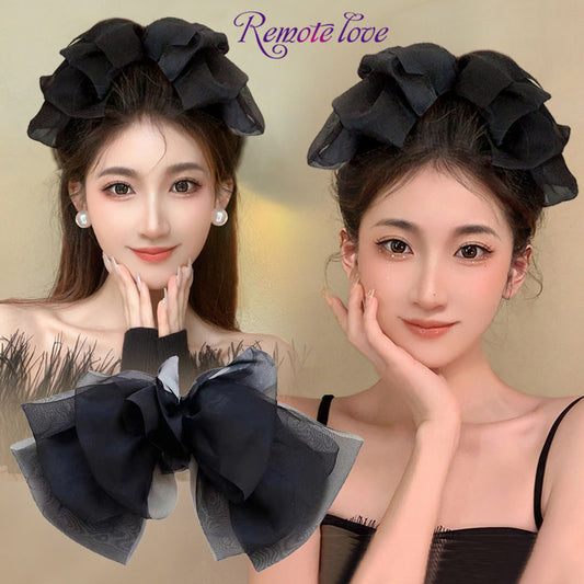 1 piece Fashion Women Hair Accessories High-quality Chiffon Fabric Hairpin Best Birthday Gift T1612