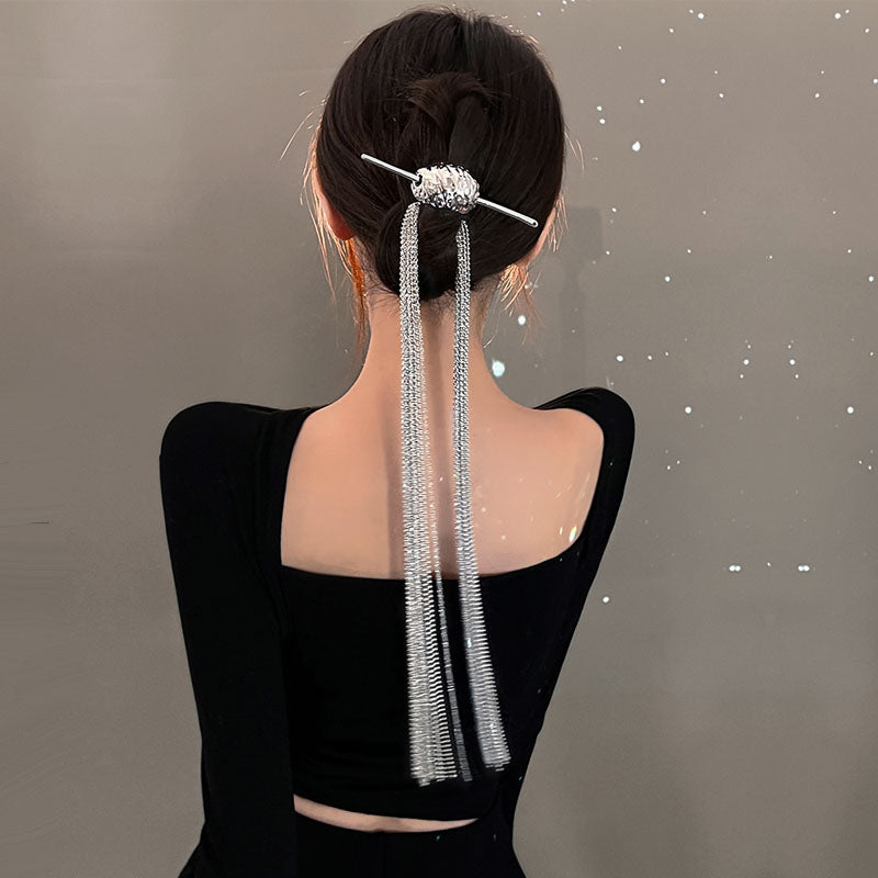 1 Piece Fashion Retro Women Hairpin Tassels Hair Clip High Quality Elegant Hair Accessories T1534