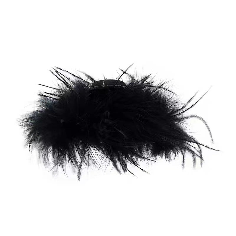 1 Piece Latest Feather Hair Clip Hair Claws Fashion Elegant Women Hair Accessories Gifts T1742