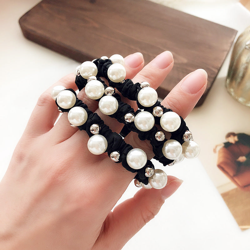 1 Piece Simple Imitation Pearl Hair ring Fashion Hair Accessories High Quality headdress Best Birthday Gifts T1059