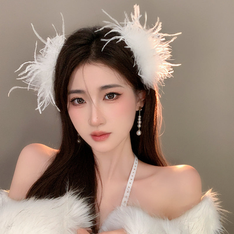 1 Piece Wonderful Feather Hair Clip Hair PinFashion Elegant Women Hair Accessories Gifts T1532