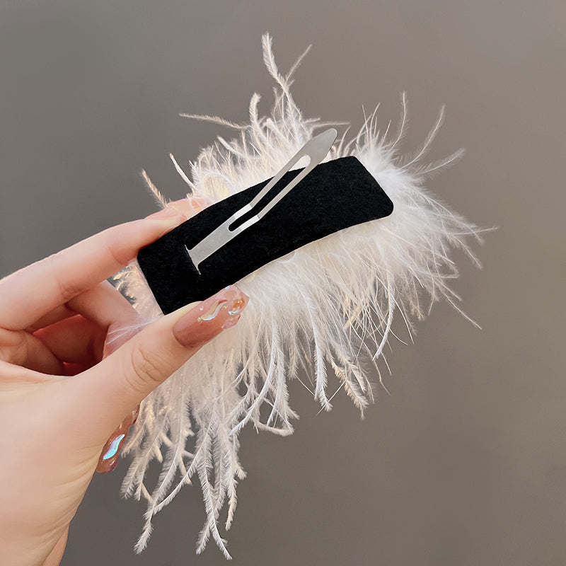 1 Piece Wonderful Feather Hair Clip Hair PinFashion Elegant Women Hair Accessories Gifts T1532