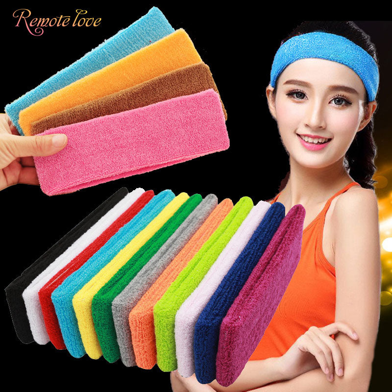 1 Piece Elegant Pure Color Workout Headband Cloth Fashion Women Hair Accessories Wonderful Birthday Gift T248