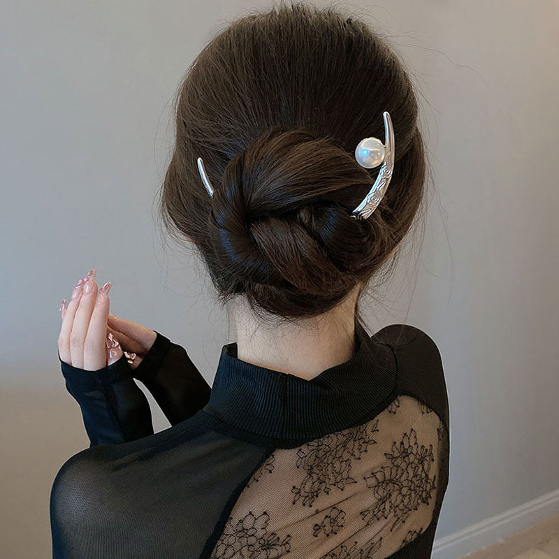 1 Piece Simple Women Hairpin Crescent Moon Hair Clip High Quality Hair ClawsElegant Hair Accessories T1502