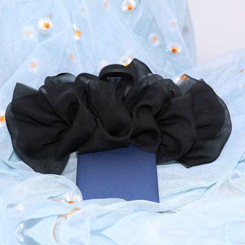 1 Piece Wonderful Pure Color Hair Clip Bowknot Fashion Elegant Women Hair ClawsHair Accessories Gifts T1553