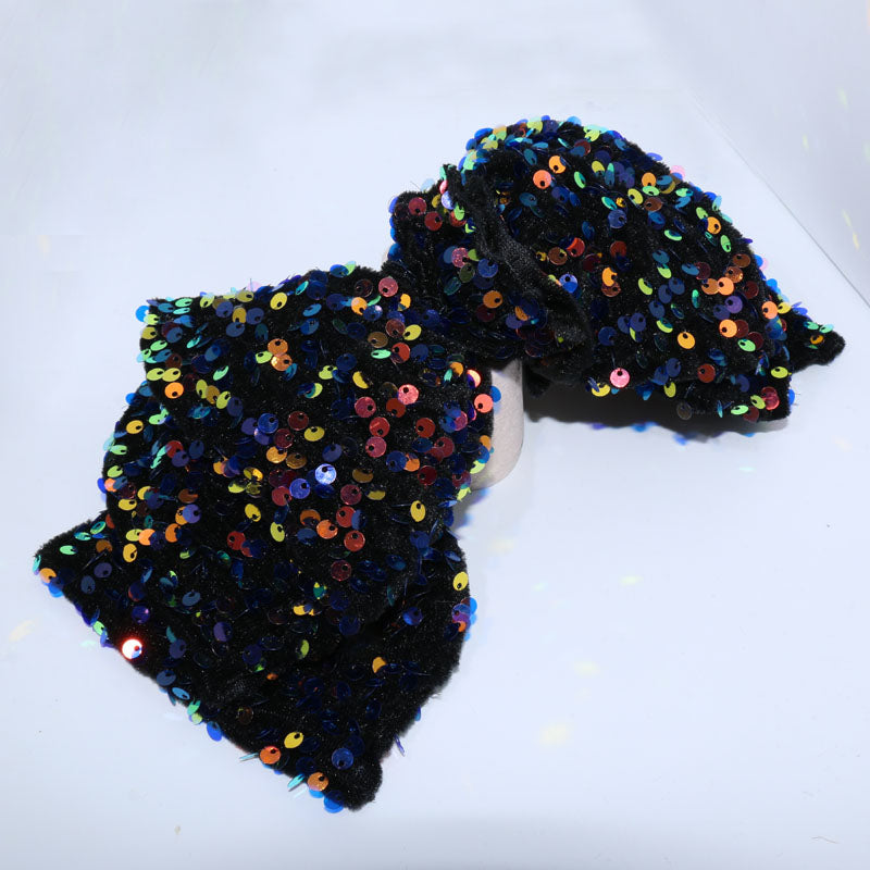 1 Piece Elegant Women Hair Clip Glitter Cloth Hair Accessories Headwear Best Birthday Gift T1614