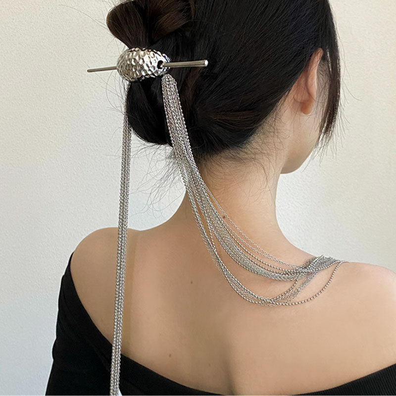 1 Piece Fashion Retro Women Hairpin Tassels Hair Clip High Quality Elegant Hair Accessories T1534