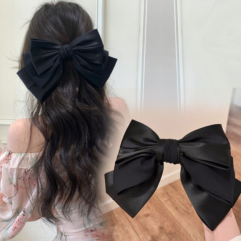 1Piece Elegant Bowknot Hair clips Fashion Hair Accessories High Quality headwear Gofts T1732