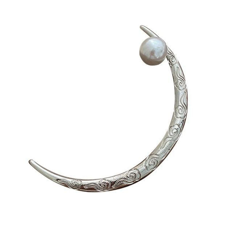 1 Piece Simple Women Hairpin Crescent Moon Hair Clip High Quality Hair ClawsElegant Hair Accessories T1502