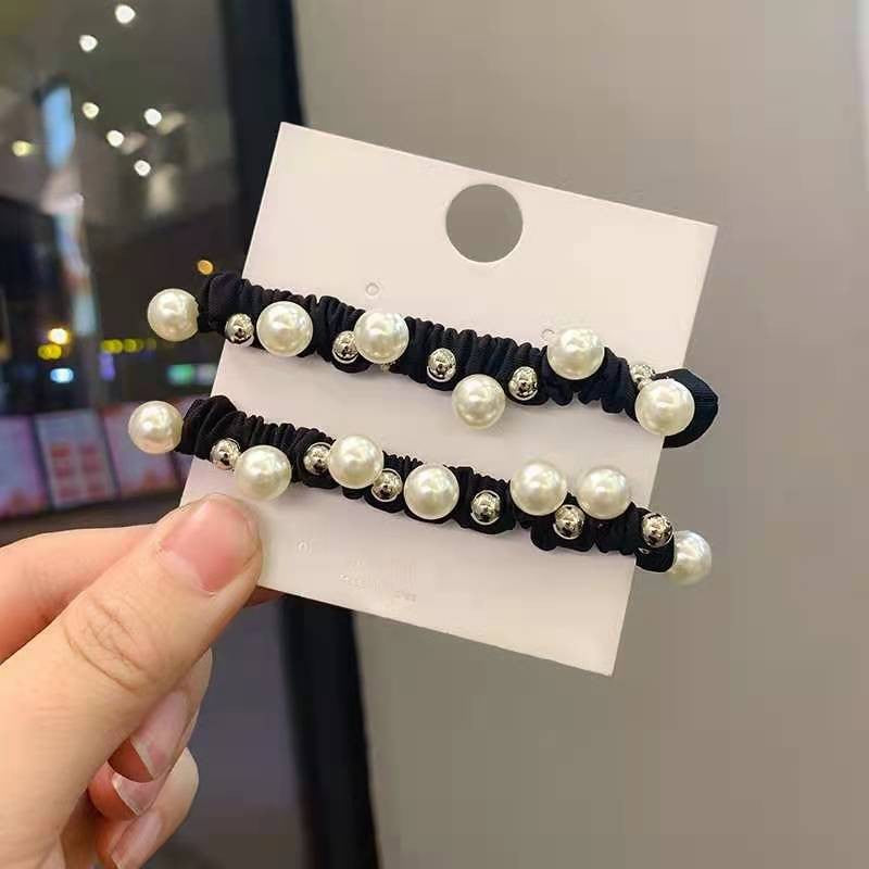 1 Piece Simple Imitation Pearl Hair ring Fashion Hair Accessories High Quality headdress Best Birthday Gifts T1059