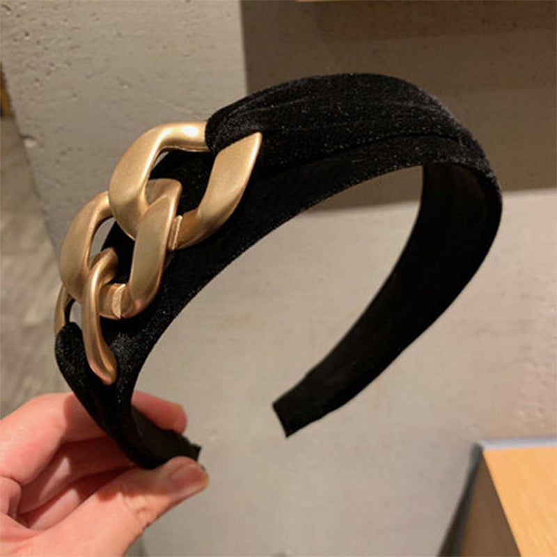 1 Piece Luxury Fashion Women Hair Band Chian Cloth High Hair Accessories Best Birthday Gift T1499