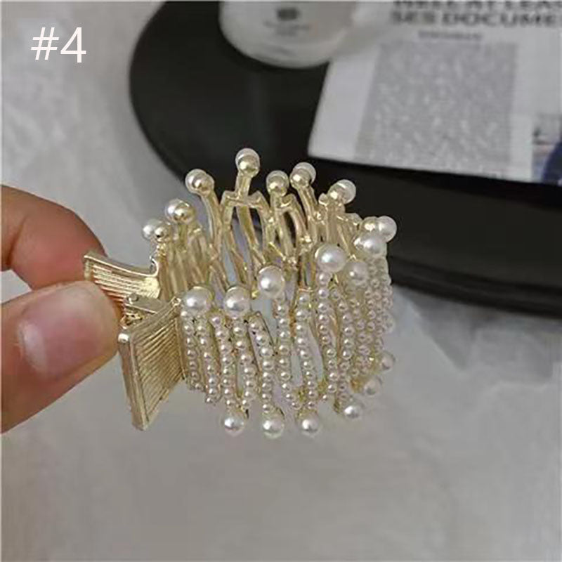 1 Piece Fashion Women Hair Clip Crown rhinestones High Quality inh Gripper Elegant Hair Accessories T1359