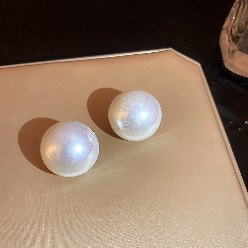 1 Pair Elegant Women Stud Earrings Quality Faux pearls Earrings Fashion Simple Jewellery Best Birthday Gift E1308