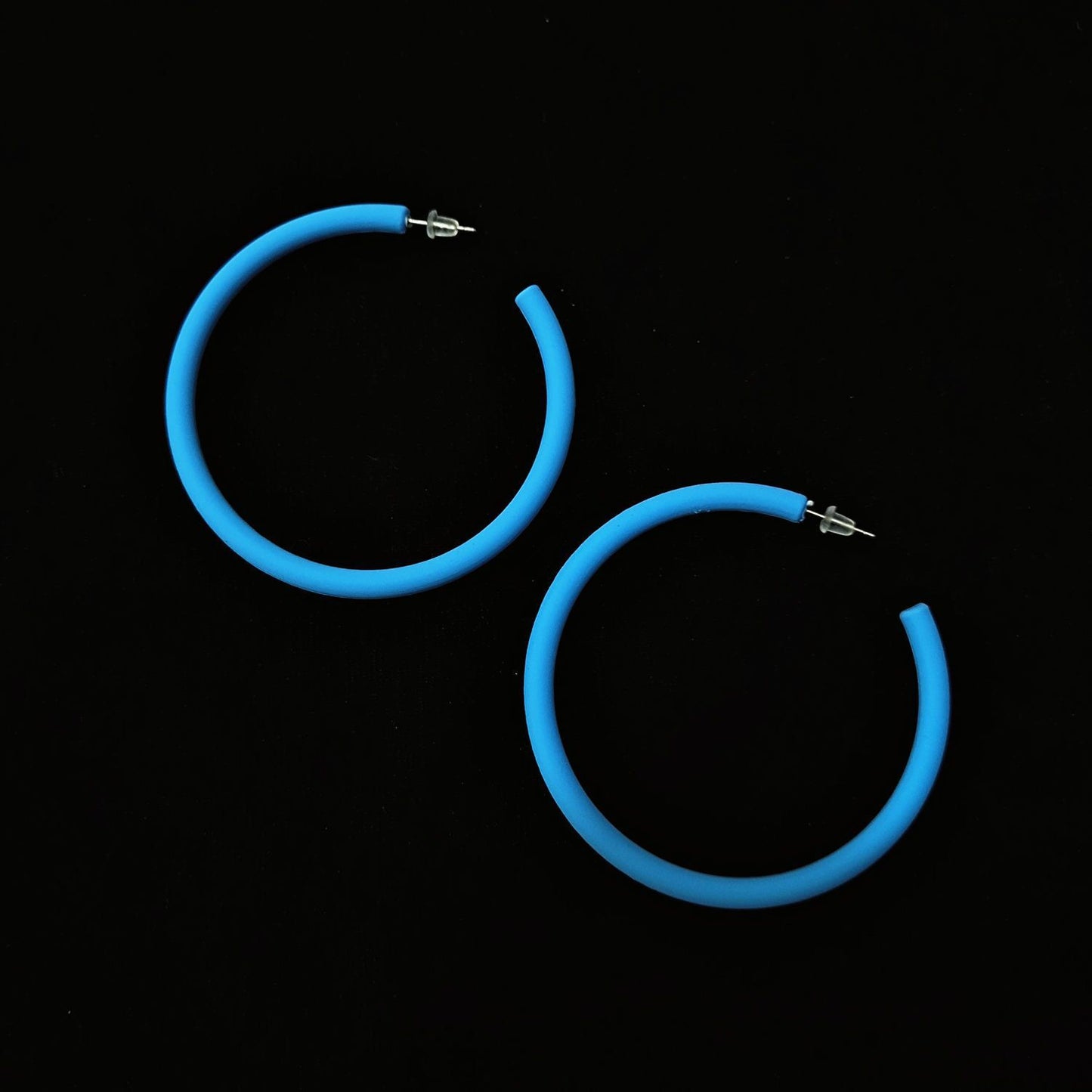 1 pair fashion simple hoop earrings quality acrylic candy color C-shape earrings new jewellery best birthday gift E1642